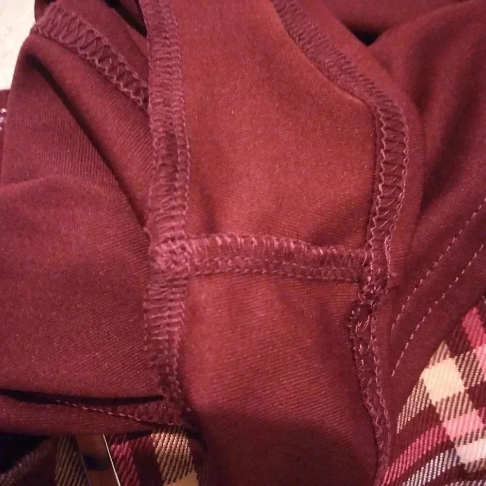 Justice Girls above knee plaid skort-large 12/14 EUC